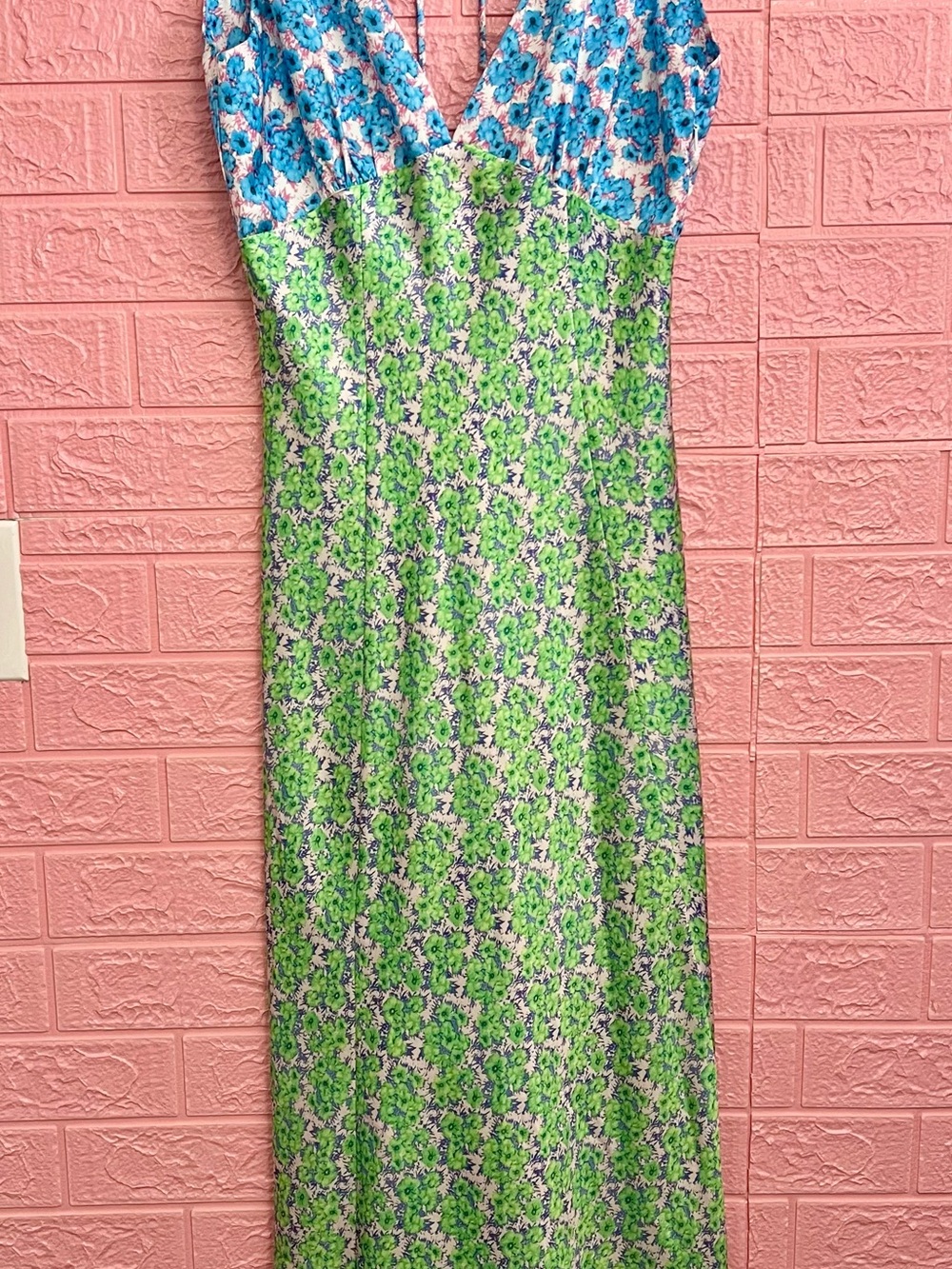 Verge Girl Floral V-Neck Slip Maxi Dress - Picture 9 of 16